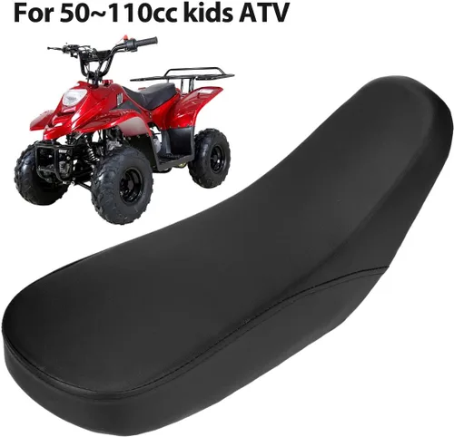 Vista 2 de FVRITO Asiento de espuma para 50cc 70cc 90cc 110cc Taotao 110B Boulder B1 Coolster 3050C Vitacci HAWK Peace Roketa Sunl BMS Bamboo Mudcat RPS Raider