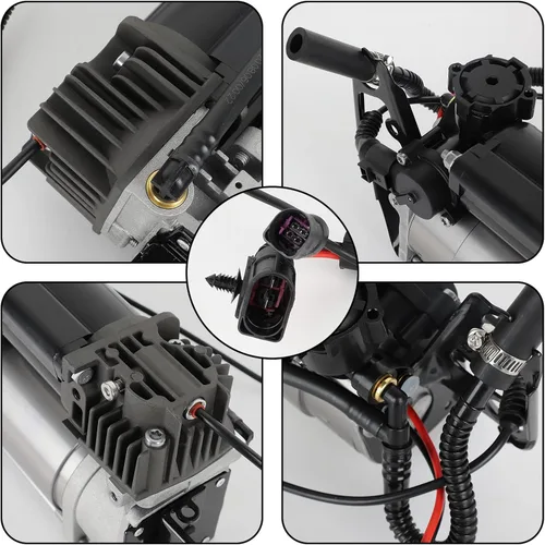 Vista 4 de Reemplazo de la bomba del compresor de la suspensión del aire para AUDI Q7 4L0698007A 2007-2014