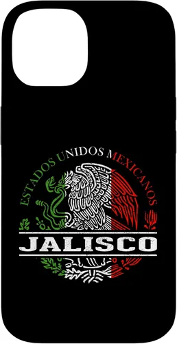Vista 4 de Funda para iPhone 16 Jalisco Bandera Mexicana Bandera Mexicana
