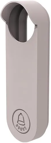 Vista 2 de Coyktonty Funda de silicona para timbre de puerta, resistente a la intemperie, silicona protectora para Google Nest Doorbell Case Anti-UV (blanco)