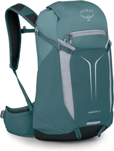Vista 27 de Osprey Sportlite - Mochila ligera de senderismo (15 litros), color morado Púrpura grafito