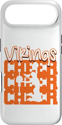 Vista 27 de Vikings Cheer Back to School Cheerleading Spirit O Case for iPhone 16