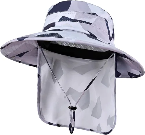 Vista 17 de Sombreros de sol para hombres y mujeres, protección UPF 50+, sombrero de Grisclaro