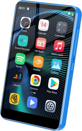 Vista 13 de 160GB MP3 Player, MP4 Player with Bluetooth and WiFi, ZAQE 4.02" Bluetooth Music Player, HiFi Sound Digital Music, MP3 & MP4 Player with Spotify