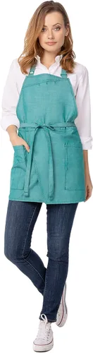Vista 2 de Chef Works Delantal corto unisex Medford