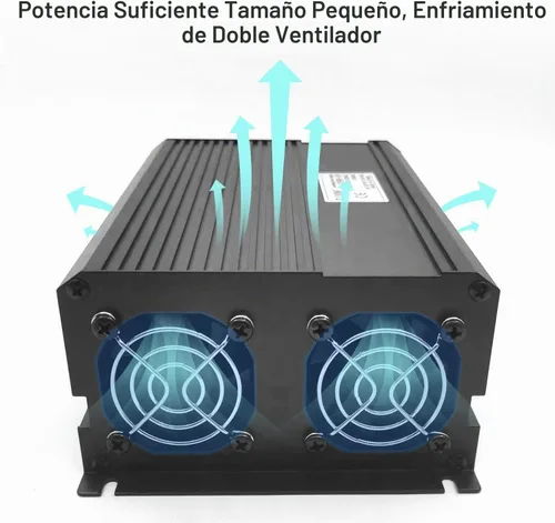 Vista 4 de Fuente de alimentación conmutada de 1500 W AC-DC SMPS Salida 12V 100A Adaptador PSU AC-DC Convertidor de transformador industrial de 12 voltios 12 V
