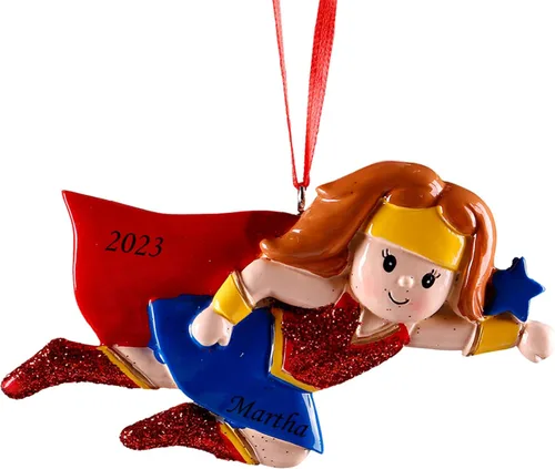 Vista 9 de Adornos Personalizados para la Primera Navidad del Bebé 2025 para Niños - Adornos de Bebé Adornos de Navidad Personalizados para Niños, Adornos Azul