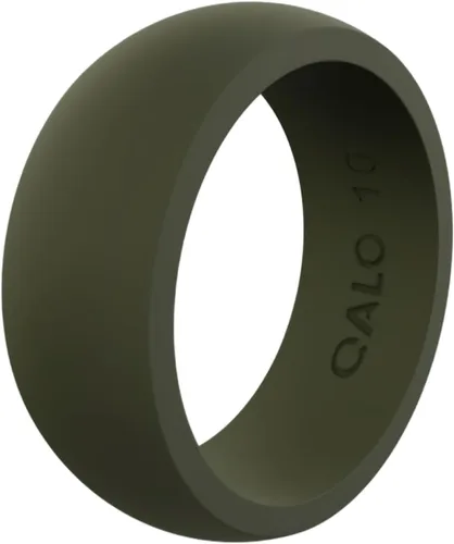 Vista 20 de QALO - Colección de anillos de silicona clásicos para hombre