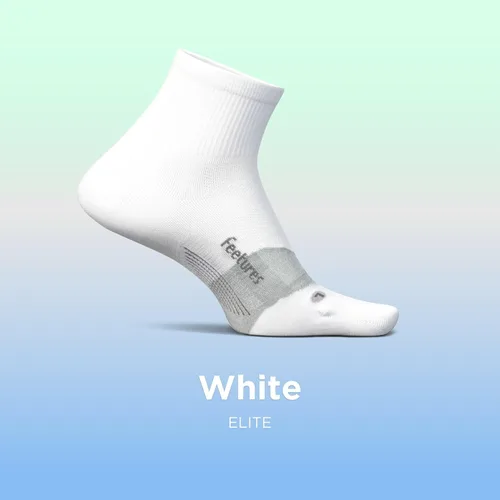 Vista 11 de Feetures Elite Ultra Light Cushion Quarter - Calcetín deportivo con compresión específica