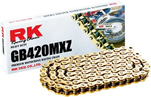 Vista 7 de RK Racing Chain 420MXZ-CLIP-CL (Serie 420) Enlace de conexión tipo clip de acero sin junta tórica