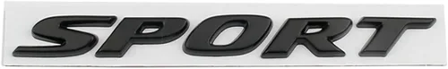Vista 7 de Zhizhong Emblema de Letra Deportiva Tapa del Maletero Logo Insignia Trasera Compatible con Accord Civic Passport 2017-2022 (Negro Brillante)