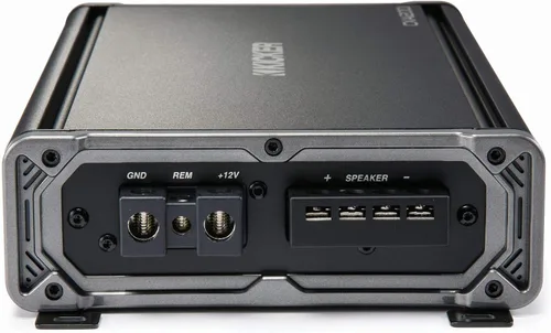 Vista 4 de Kicker CXA1200.1 Amplificador de subwoofer de coche mono clase D de 1200 vatios CX Series amp for massive low-end punch, efficient cool-running