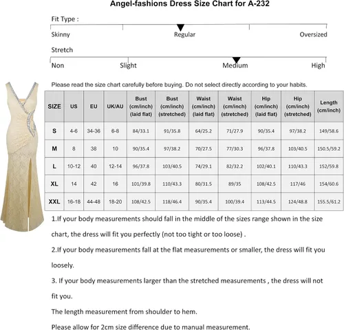Vista 3 de ANGEL FASHIONS Vestido de novia de encaje con cuello en V para mujer
