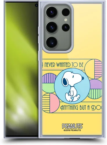 Vista 285 de Head Case Designs Snoopy Deco Dreams - Funda de gel con licencia oficial de Peanuts Blue Pattern [protección de grado militar] compatible con Google