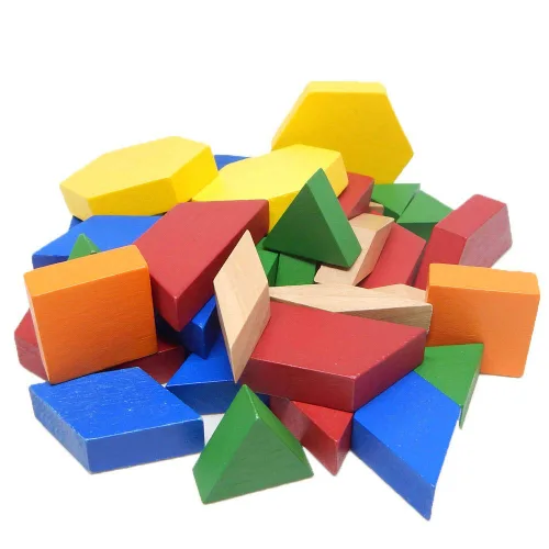 Vista 9 de hand2mind Bloques de madera para niños, formas para jardín de infantes, juguetes Montessori, formas geométricas, simetría, reconocimiento de formas