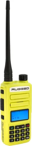Vista 9 de Rugged Radios GMRS - Radio de mano bidireccional Walkie Talkie para senderismo, camping, aterrizaje todoterreno, cuenta con canales meteorológicos
