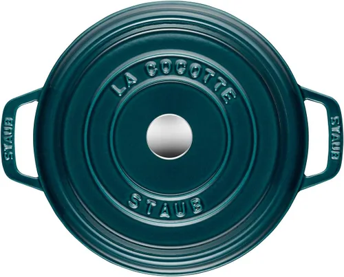 Vista 2 de Staub Cocotte Redondo 9.4 in La Mer