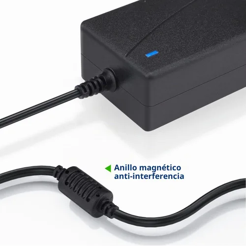 Vista 2 de TOBWOLF Adaptador de corriente DC 12V 3A, 36W AC 100-240V US Plug con cable