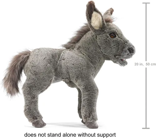 Vista 5 de Folkmanis, Burro bebé títere