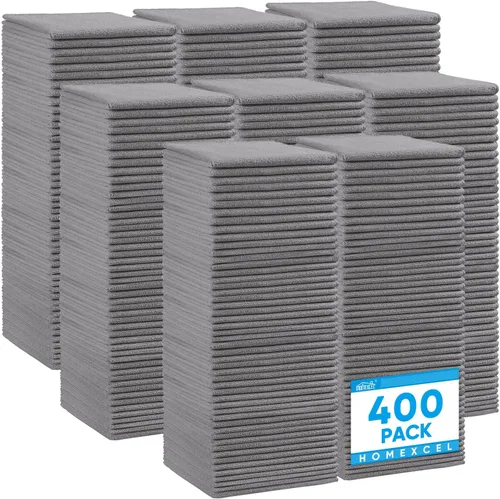 Vista 9 de HOMEXCEL Paño de limpieza de microfibra, toallas de microfibra de alta calidad para automóviles, sin pelusas, sin arañazos, altamente absorbente