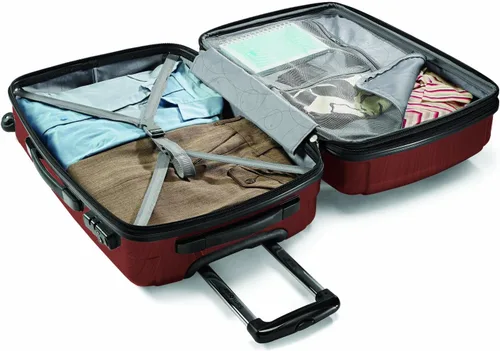 Vista 57 de Samsonite Winfield 2 Equipaje rígido con ruedas giratorias, Azul profundo, Juego de 3 piezas (20/24/28)