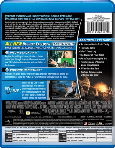 Vista 2 de Pitch Black Blu-ray