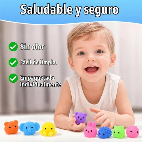 Vista 5 de Paquete de 30 juguetes esponjosos a granel, mini squishies