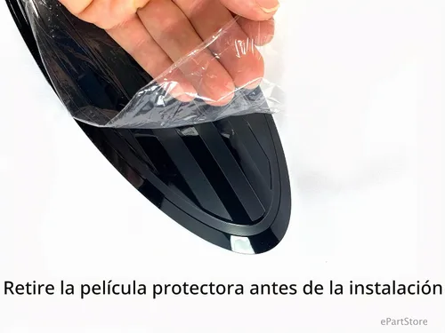 Vista 6 de Emblema de metal de 5 pulgadas para superponer en la puerta trasera Compatible con Ford Bronco Sport (Negro, 5")