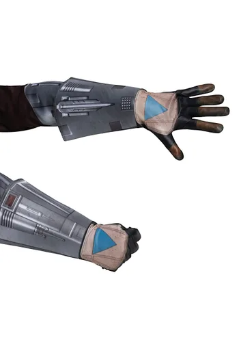 Vista 3 de Accesorio Guantes de Brazalete de The Mandalorian para Niños Multicolor