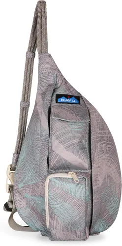 Vista 6 de KAVU - Mini bolsa de cuerda Chispa azul