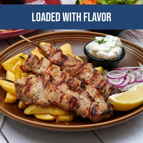 Vista 7 de Mezcla orgánica de condimentos griegos – It's Greek To Me por Flavor Seed, hierbas mediterráneas y especias para giroscopio, tzatziki y kebab, apto