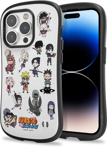 Vista 14 de iFace Naruto Shippuden - Funda para iPhone 13 Pro (6.1 pulgadas), funda protectora de anime a prueba de golpes de primera clase, Naruto y amigos
