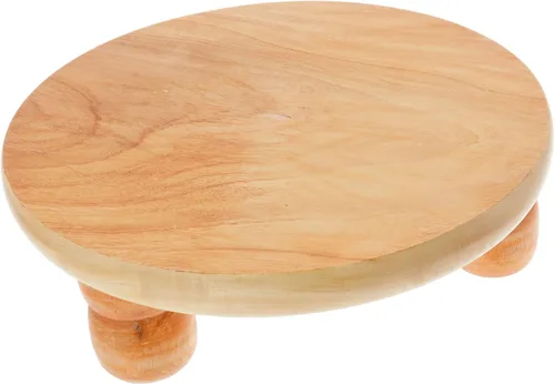 Vista 3 de Máquina manual de madera para hacer tortilla AMG, 10 pulgadas, Marrón