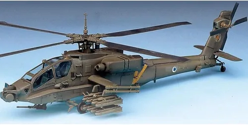 Vista 2 de Academy 1:72 - Boeing AH-64A Apache