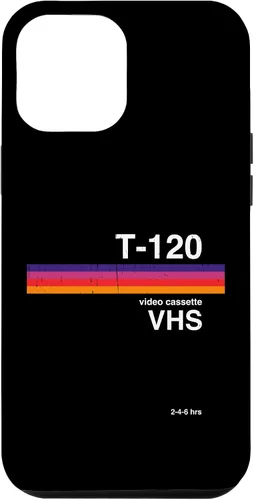 Vista 25 de Funda para disfraz de nostalgia retro para iPhone 16 con gráficos de cinta VHS de los años 80 y 90