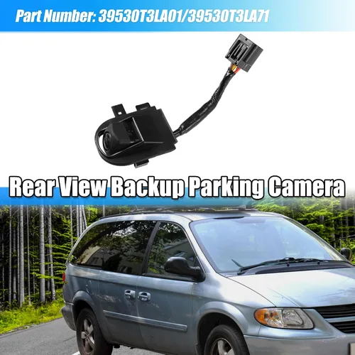 Vista 2 de X AUTOHAUX Vista trasera cámara de estacionamiento de respaldo de marcha atrás No.39530T3LA01/39530T3LA71 para Honda Accord Coupe EX/EX-L 2013-2015