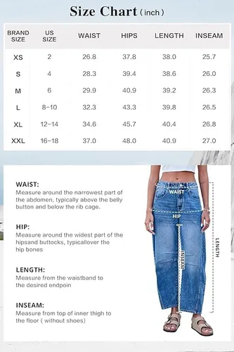 Vista 6 de Jeans de tiro medio para mujer, pierna ancha, cintura media, holgados, Y2K, estilo boyfriend, pantalones de mezclilla estilo harén, pantalones