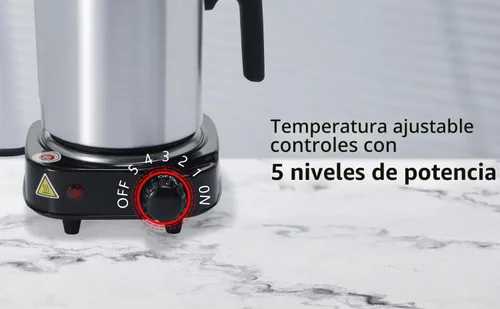 Vista 3 de Aroparc Kit de fabricación de velas con derretidor de cera, olla de fusión de cera de doble caldera de 40 onzas, termómetro, dispositivo de centrado