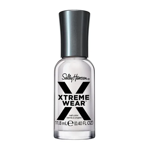 Vista 41 de Sally Hansen Xtreme Wear Esmalte de uñas sin rayas, acabado brillante, duradero, resistente a las astillas, transparente, color de uñas plateado 130