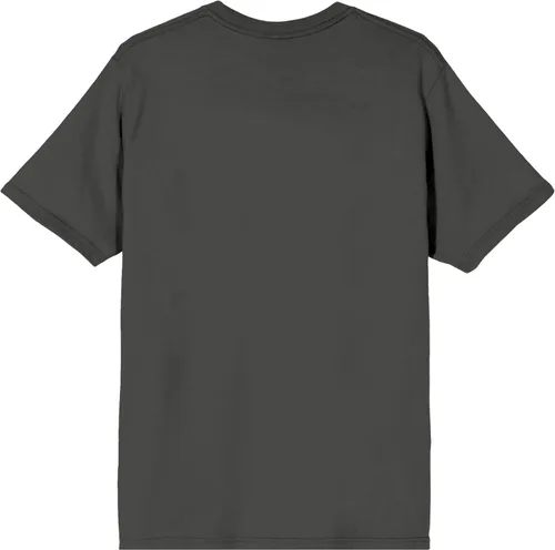 Vista 3 de Gremlins Group Character Art - Camiseta estampada de carbón para hombre, gris