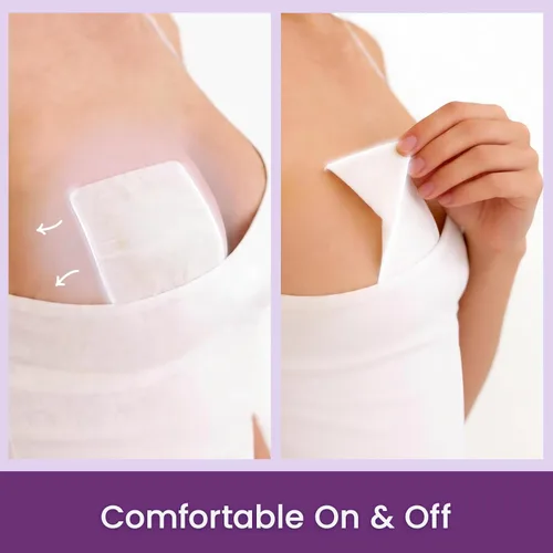 Vista 5 de Hydrogel Nipple Pads for Sore & Cracked Nipples, Pain Relief in Minutes, Scab-Free Healing in Days, Natural Lanolin-Free Hydrogel Soothing Pads for