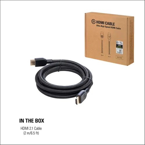 Vista 6 de Elgato Cable HDMI de ultra alta velocidad, certificado 2.1