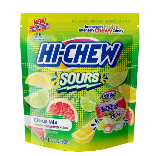 Vista 30 de HI-CHEW Mezcla Superfruit, 3.17 oz, 6 piezas, sin gluten, elaborada con sabores de frutas naturales y artificiales