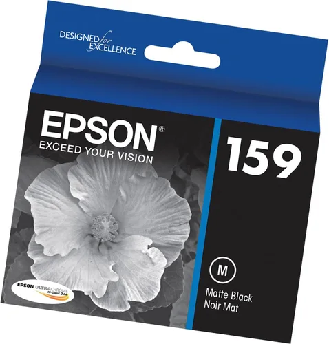 Vista 4 de Epson T159820 UltraChrome Hi-Gloss 2 Negro Mate -Cartucho (T159820)