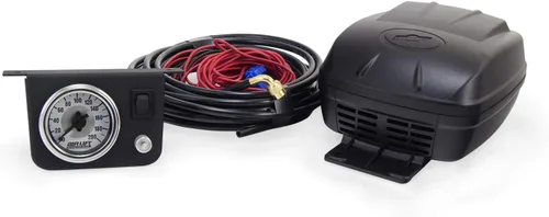 Vista 9 de Kit AIR LIFT 25804 para controlador de amortiguadores de aire, compresor de aire y medidor de presión