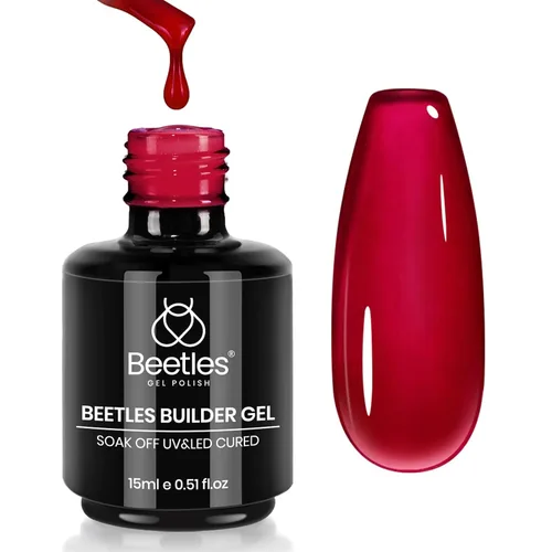 Vista 19 de Beetles - Gel constructor para uñas, 8 en 1, 0.51 onzas líquidas, gel de construcción transparente for Strengthening, Thickening & Building