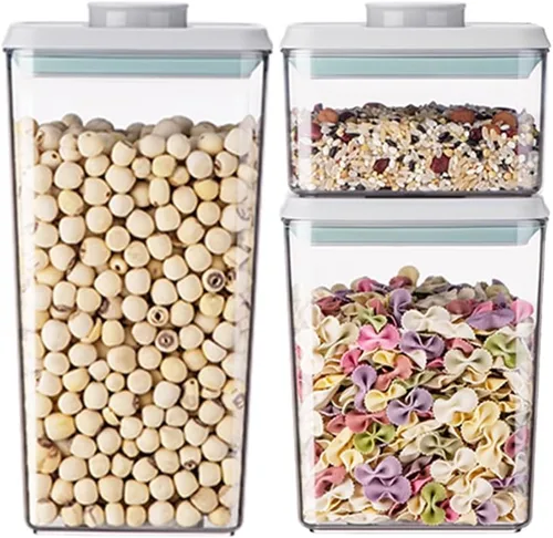 Vista 9 de Ankou Contenedor Hermético para Almacenamiento de Alimentos - 0,32 QT (380ml) Pequeños Contenedores Emergentes con Tapa, Contenedores Apilables Sin
