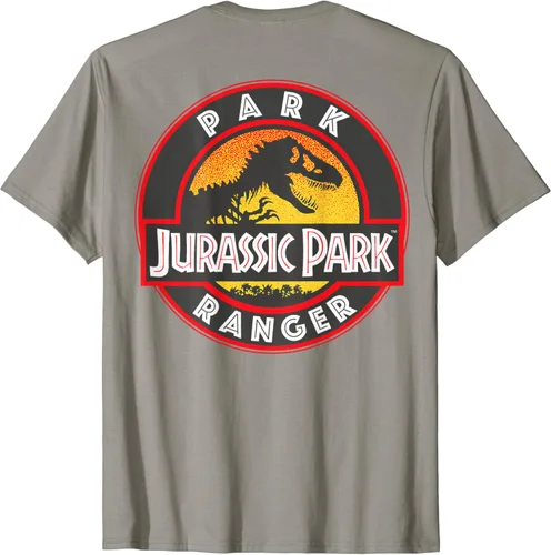 Vista 2 de Jurassic Park Camiseta Ranger Staff Uniform, gris, S