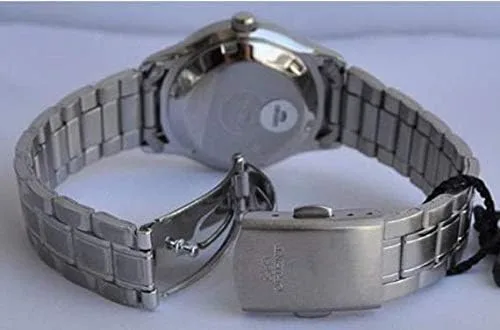Vista 3 de Orient Reloj automático para mujer con correa de acero inoxidable gris 22 modelo FNR1Q00AW0