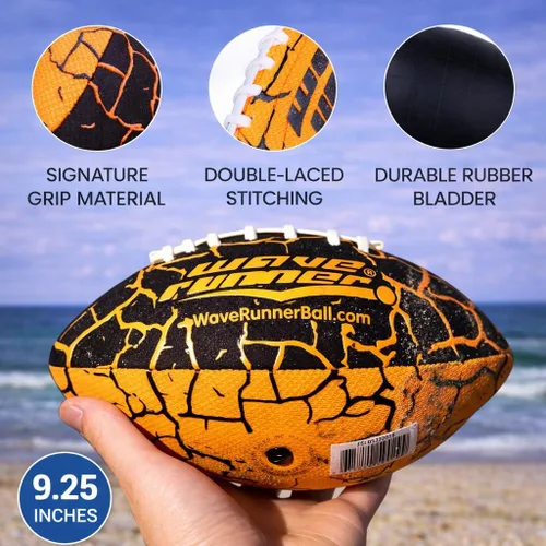 Vista 4 de Wave Runner Grip It, tamaño 9.25 pulgadas, fútbol acuático, juguetes de playa, juegos para niños al aire libre para verano, juguetes de piscina